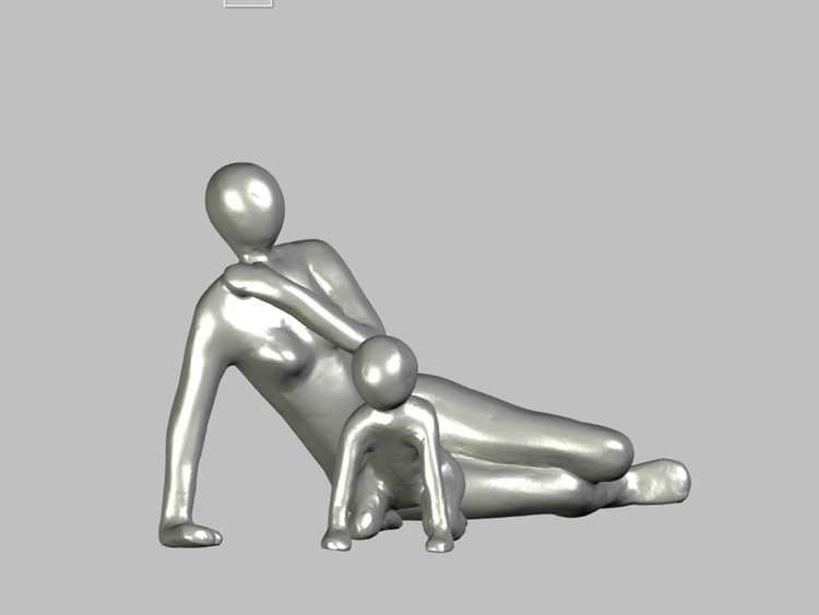 Jonathan Thomson Art | Sculpture | Metal | Studies from the human body